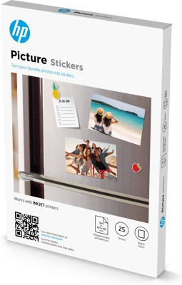 HP Picture Stickers, 10x15 cm, 25 ark
