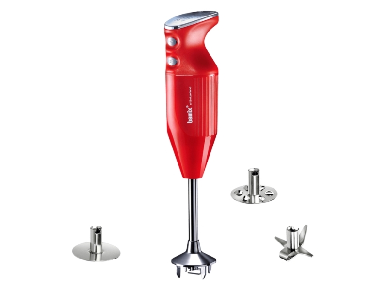Bamix Prime, Immersionsmixer, 250 W, Röd