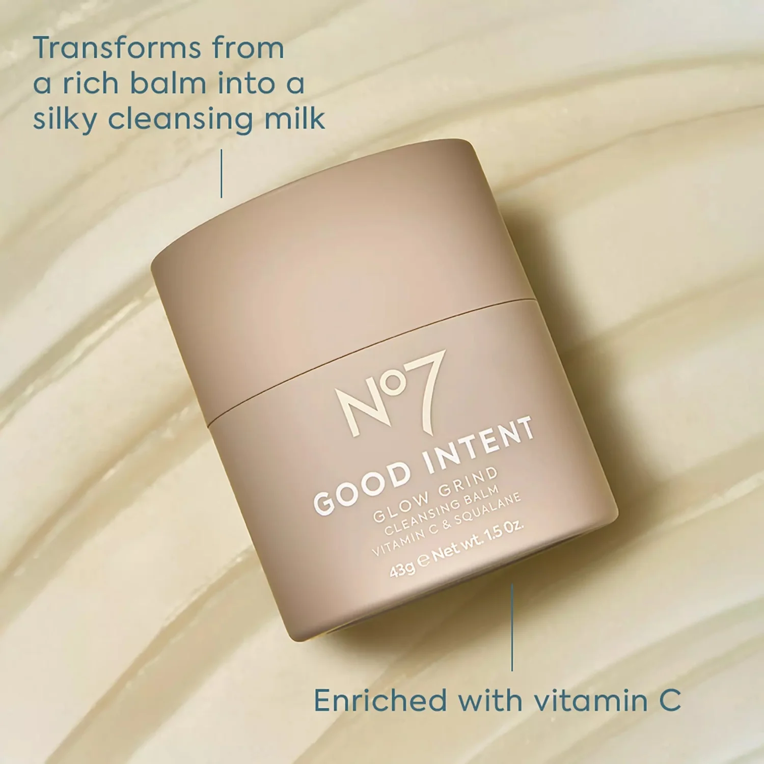 No7 Glow Grind Cleansing Balm, bild 2