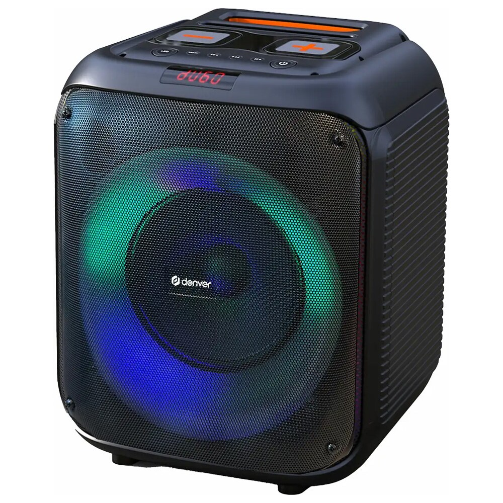 Denver BPS-250 partyhögtalare med LED / Bluetooth högtalare / portabel stereohögtalare, bild 2