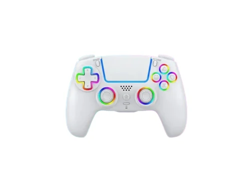 Deep Explorer - Wireless RGB Pro controller - PS5 (White), bild 2