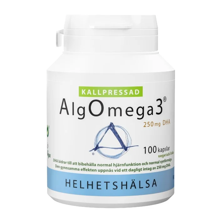Helhetshälsa AlgOmega3 Kallpressad, 100 st