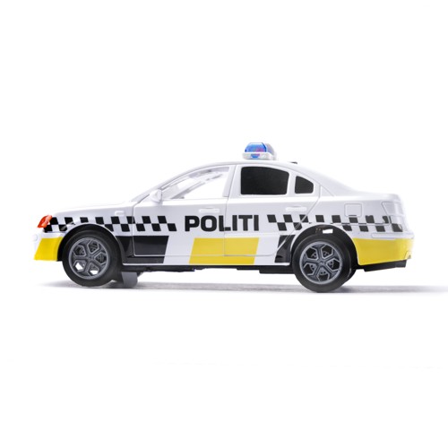 Polisbilsmodell 13,5 cm med ljus och ljud