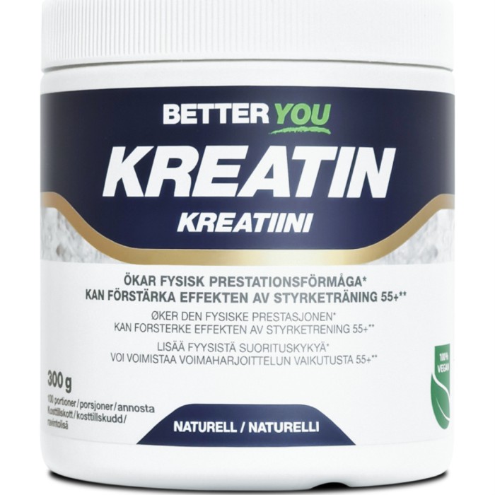 Better You Kreatinpulver Naturell 300 g