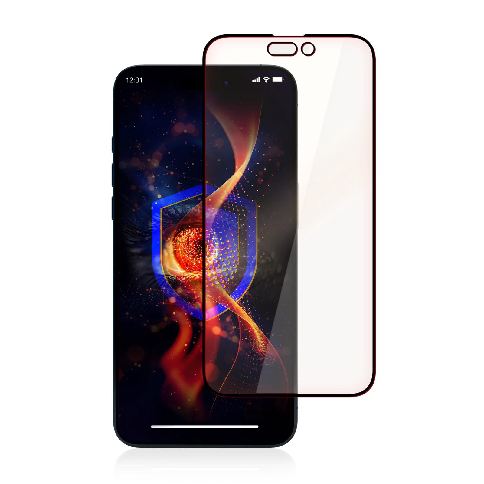 Skyddsglas i härdat glas från 3mk för Apple iPhone 15 Pro Max, bild 3