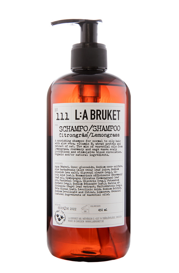L:a Bruket 111 Shampoo Lemongrass 450 ml, bild 2
