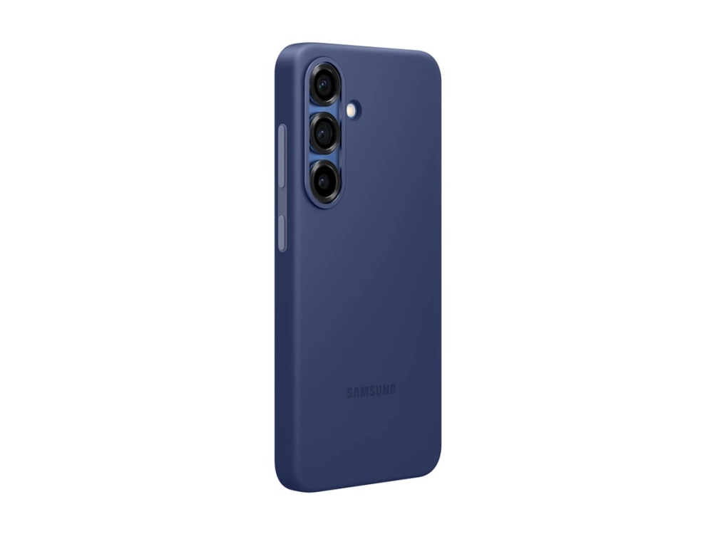 Samsung Galaxy S25 silikonfodral, blå