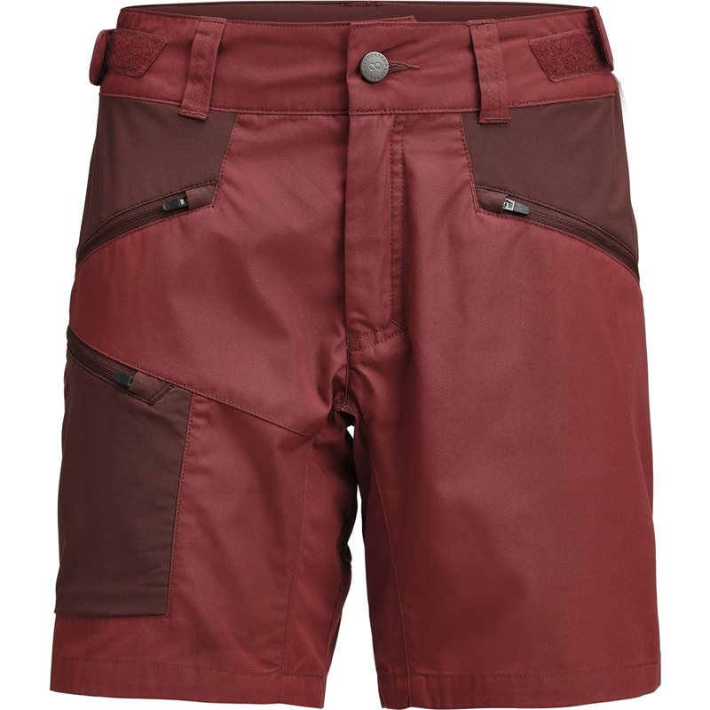 Lundhags Makke Lt Ws Shorts Rosewood/Burgundy - 40