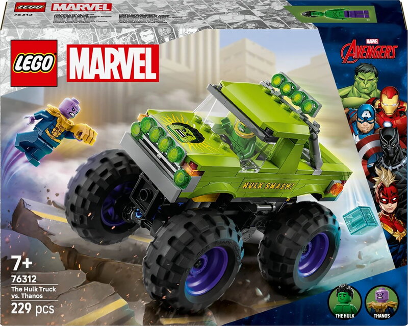 LEGO Marvel - Hulktrucken mot Thanos, bild 2