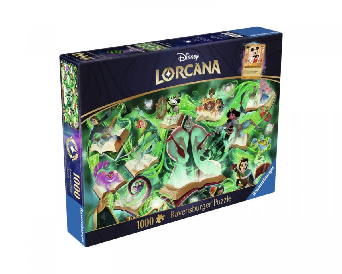 Ravensburger Pussel: Disney Lorcana - Glimmers of the Realm: Emerald 1000 Bitar