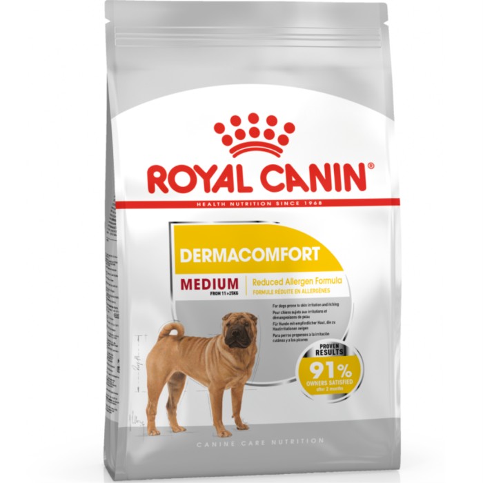 Royal Canin Dermacomfort Medium Adult Torrfoder för hund 12 kg, bild 2