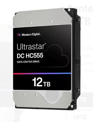 12 TB WD Ultrastar DC HC555, 7200 rpm, 512 MB cache, SATA3, bild 3