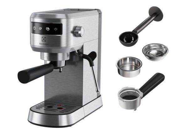 Electrolux E6EC1-6ST manuell espressomaskin 1 L 1450 W, rostfritt stål