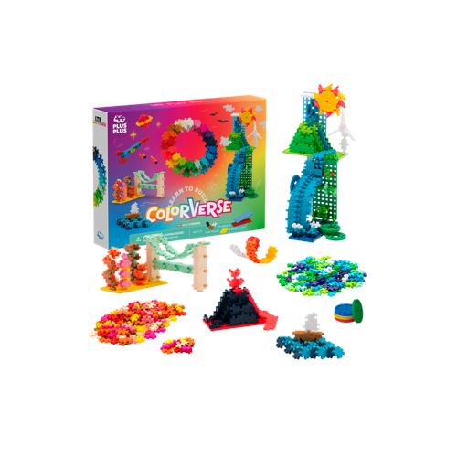 Plus-Plus - Lär dig bygga Colorverse Superset 1000 stk