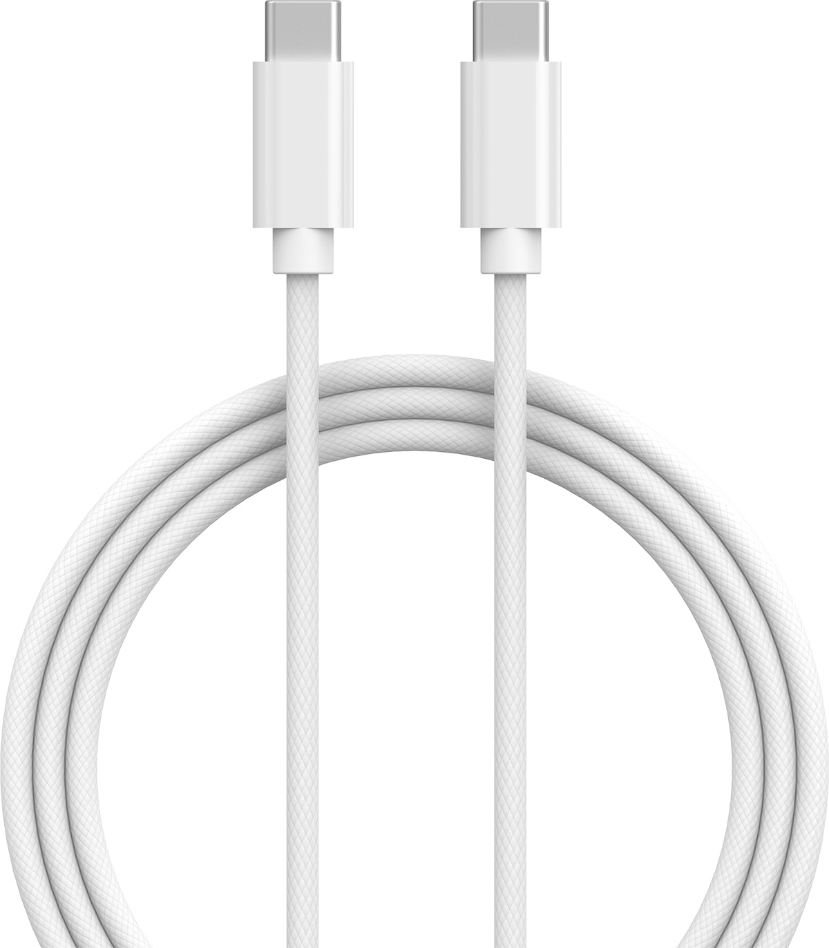 Andersson USB-C - USB-C Braided 5A 100W 1,5m - White
