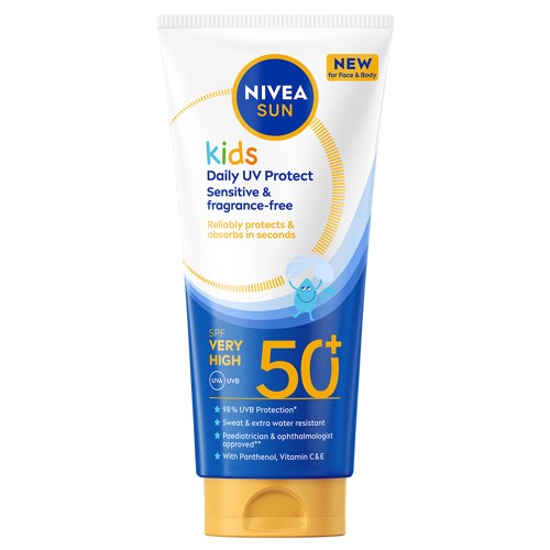 Nivea Solskydd Kids Daily UV Protect Lotion SPF50+ 100ml 100ml, bild 3