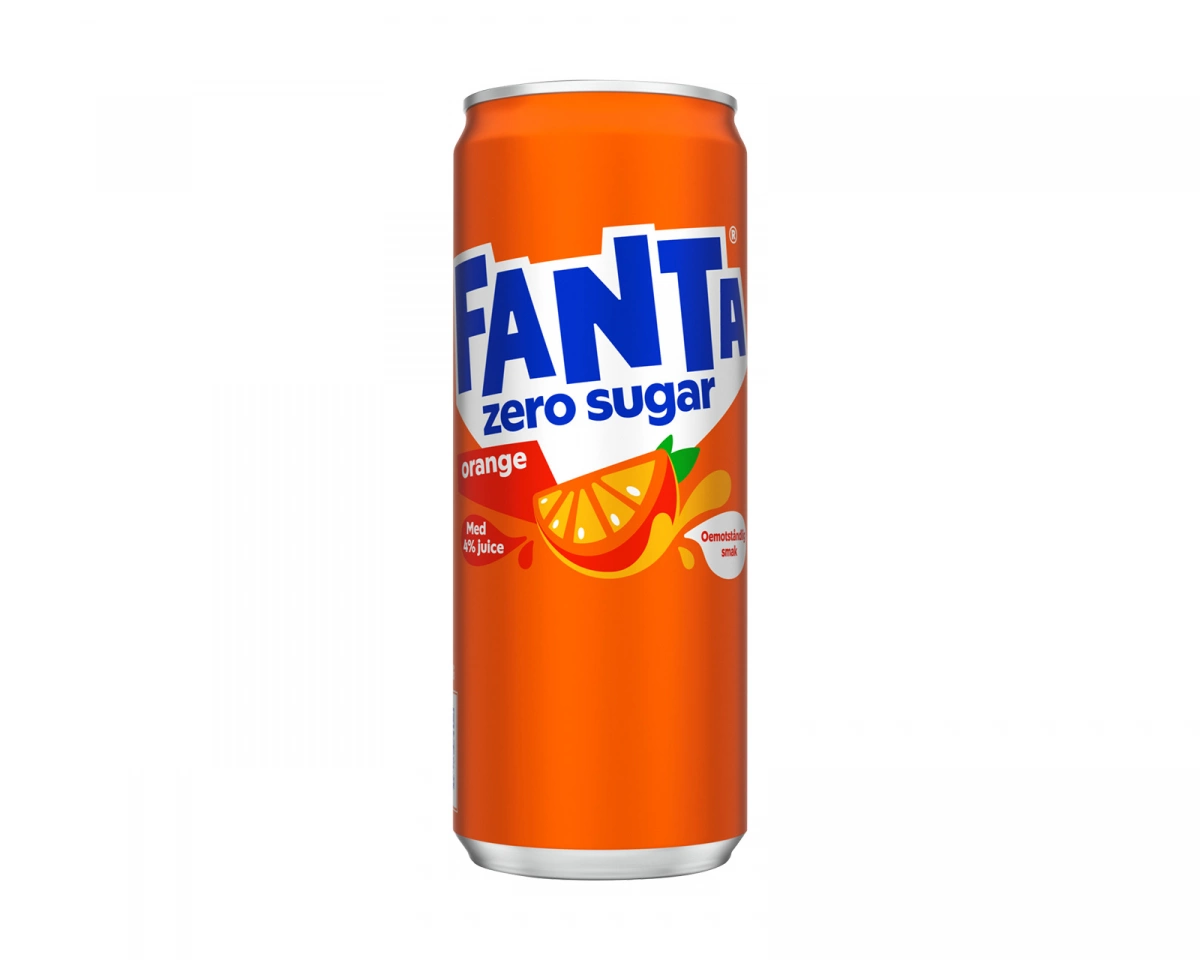 Fanta Zero Orange 33cl