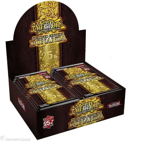 Yu-Gi-Oh! Quarter Century Bonanza Booster Display