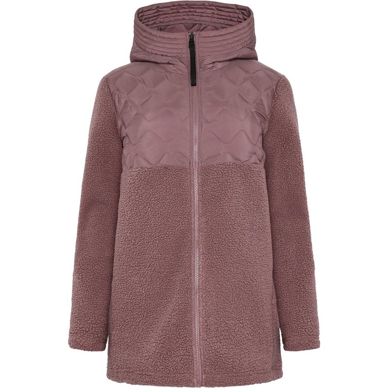 Didriksons Bibi Wns Fullzip 2 Faded Wine - 36