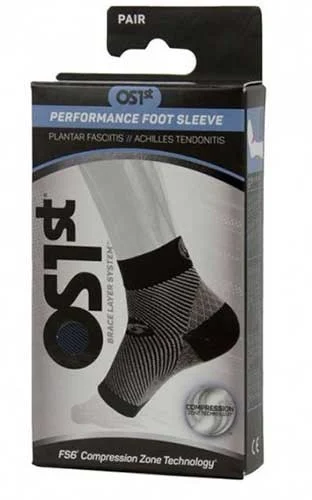 Os1 FS6 Compression Foot Sleeve, S, Black