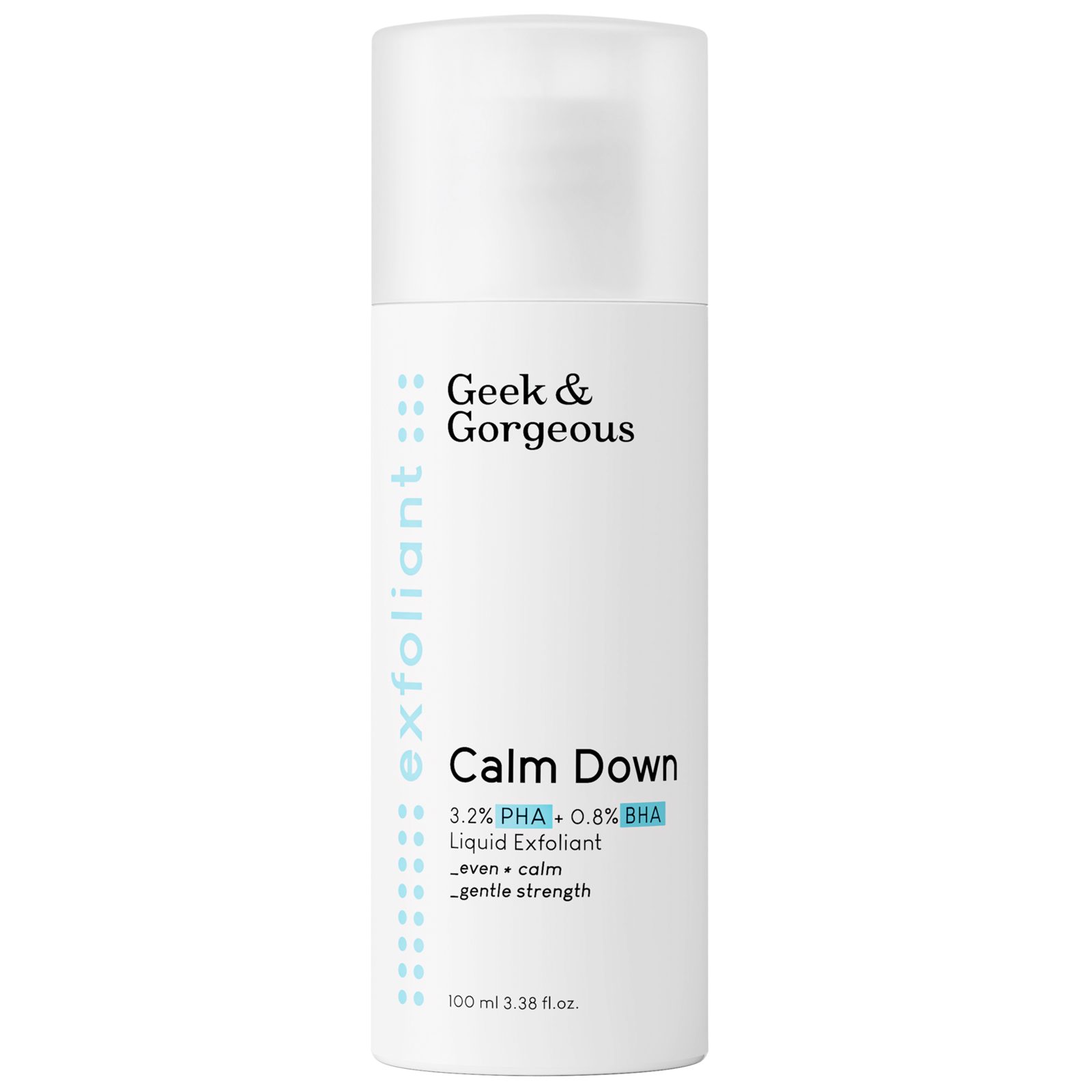 Geek & Gorgeous Calm Down PHA+BHA-toner, 100 ml