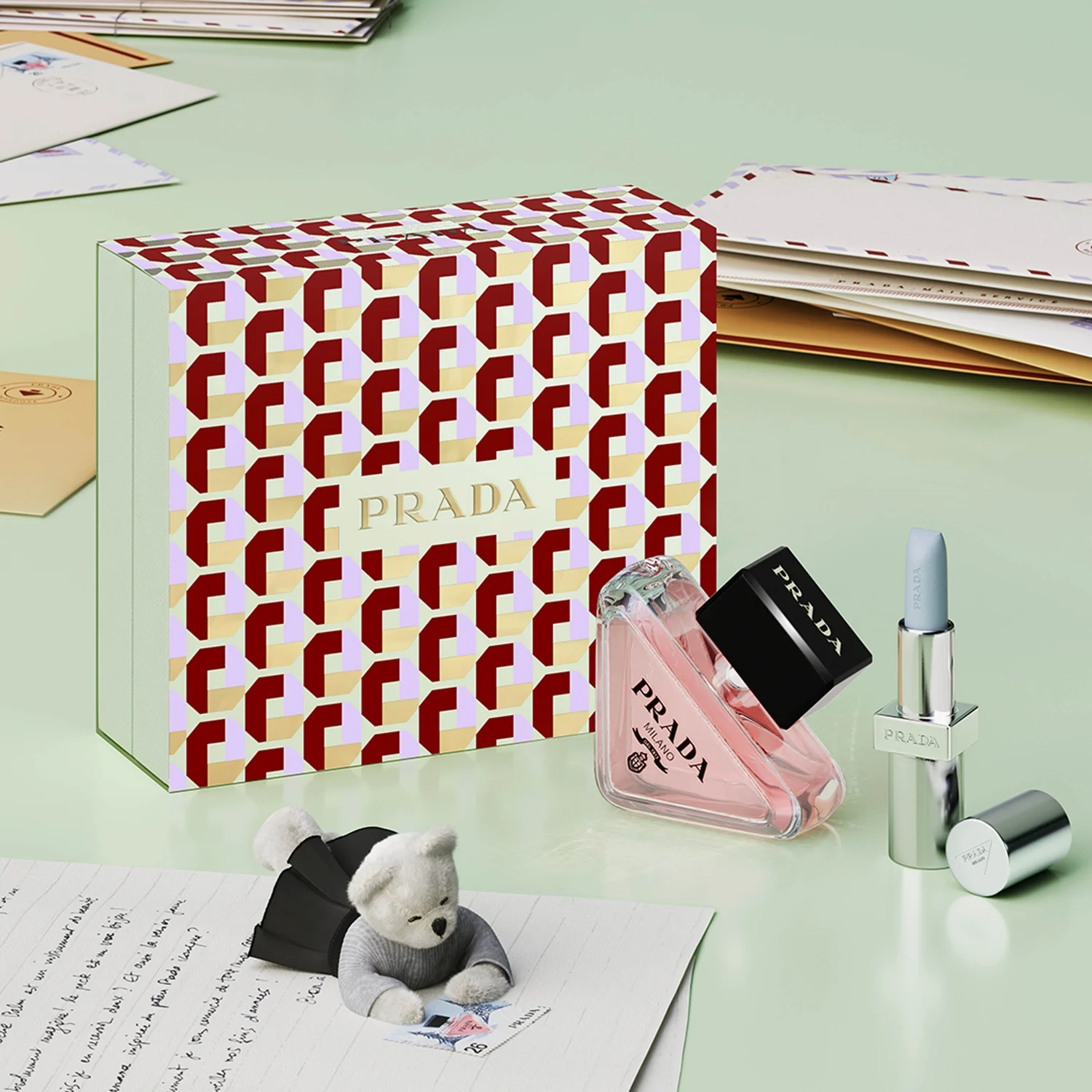 Prada Paradoxe EdP & Astral Pink Lip Balm Set 2 pcs, bild 2