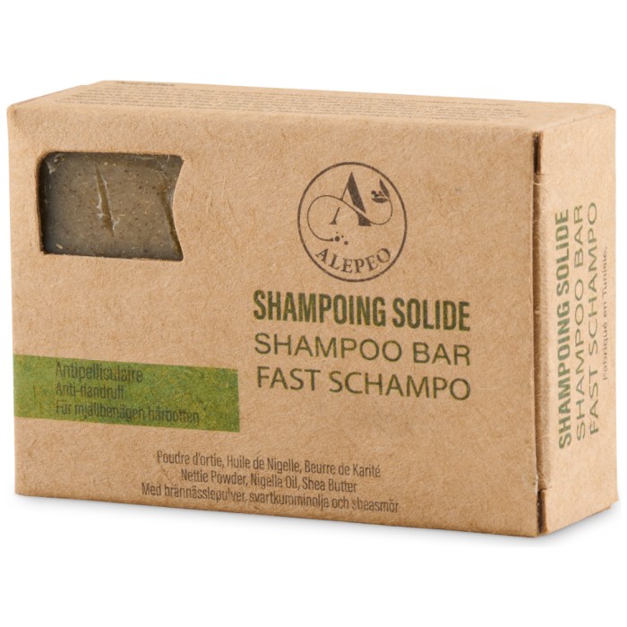 Alepeo Shampoo Bar för mjällbenägen hårbotten 100 g