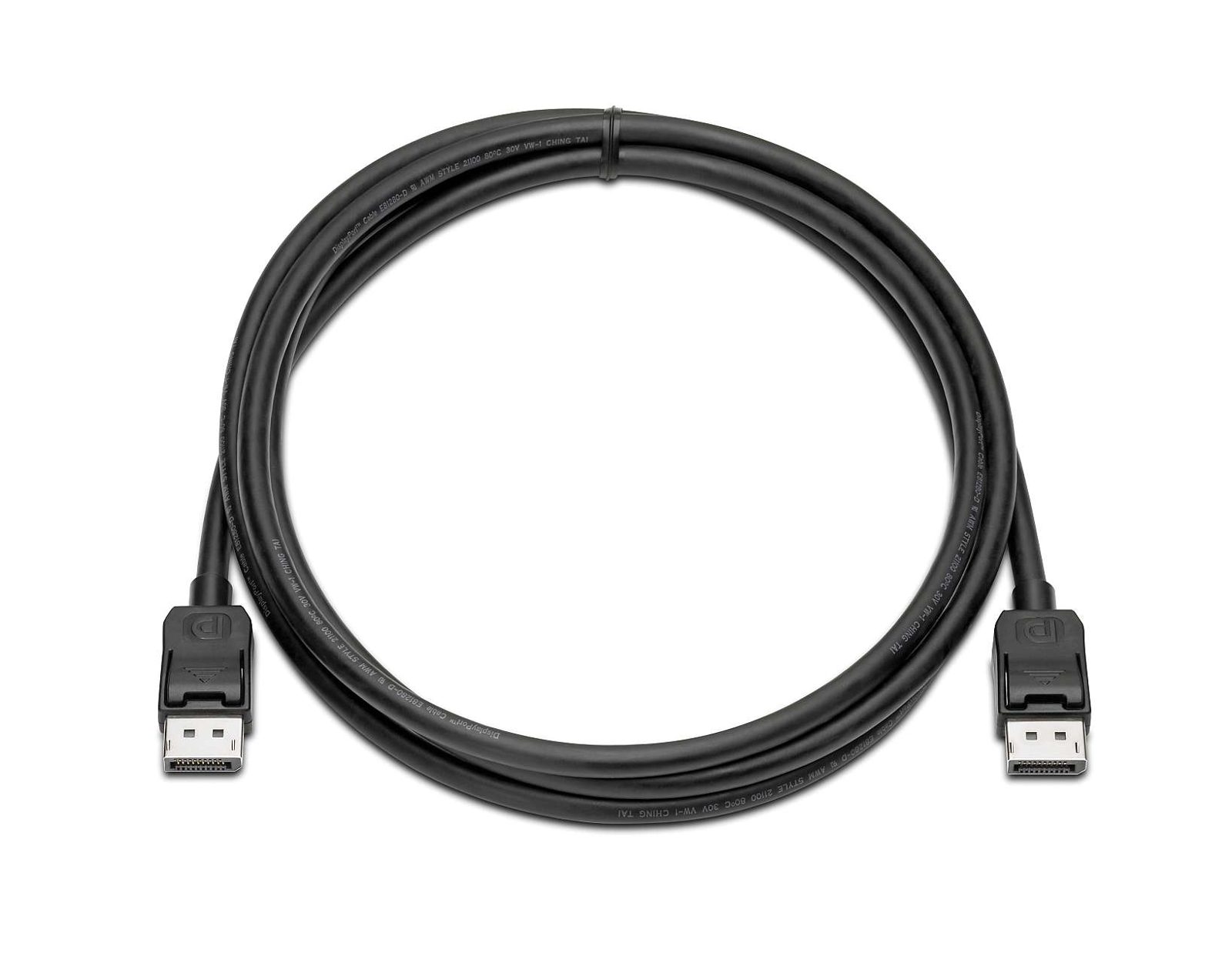 DisplayPort-kabel, HP DisplayPort Cable Kit, 2 meter - Svart, bild 4