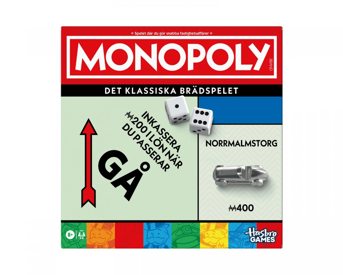 Monopoly Classic 90th Year Edition (Svensk Version)
