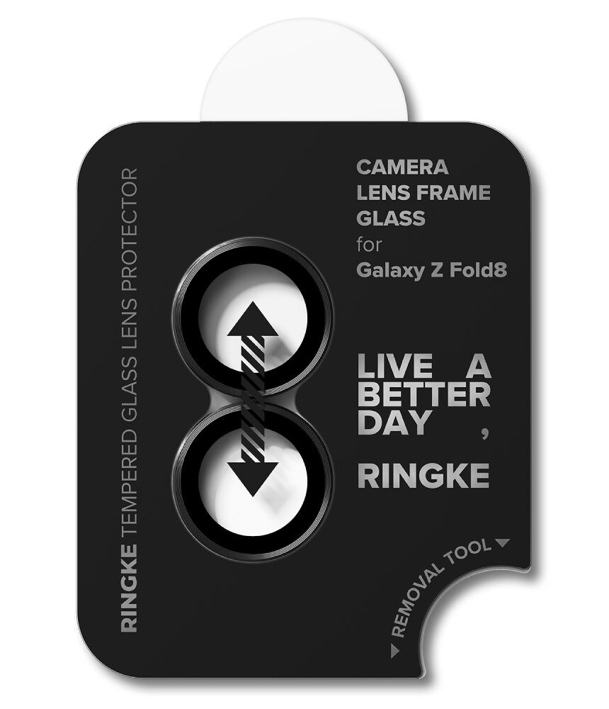 Ringke kameraskydd, 2-pack för Samsung Galaxy Z Fold 8 – svart, bild 4