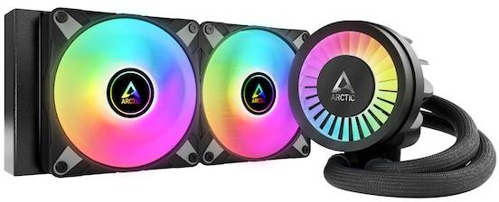 Arctic Cooling Liquid Freezer III 240 A-RGB, 2x120mm - Svart, bild 2