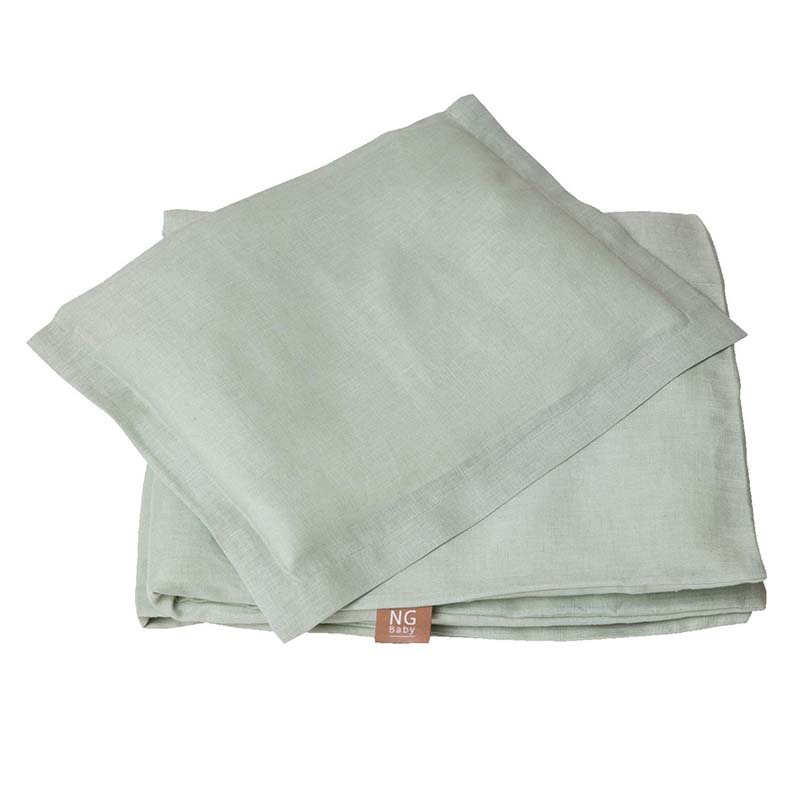 NG Baby bäddset vagn/vagga Mood, sage green