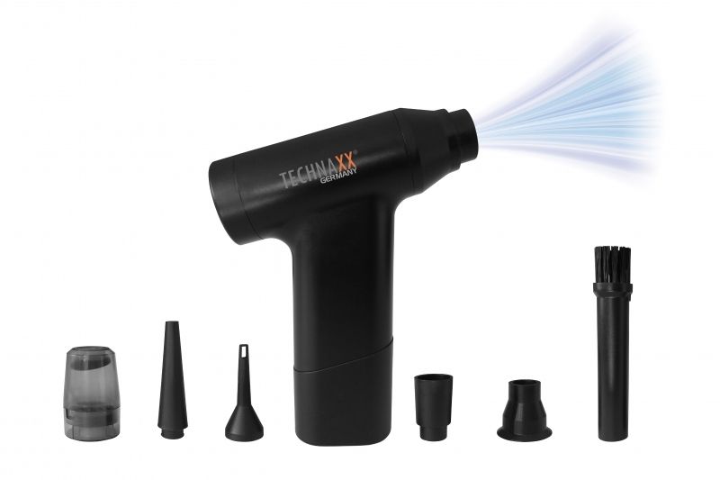 Technaxx TX-293 sladdlös dammsugare 160 W, luftduster, svart