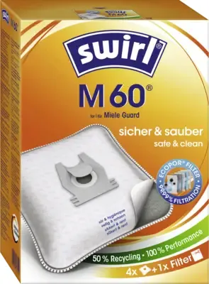 Swirl 233144, Dammpåse, Vit, Låda, 169 mm, 241 mm, 74 mm