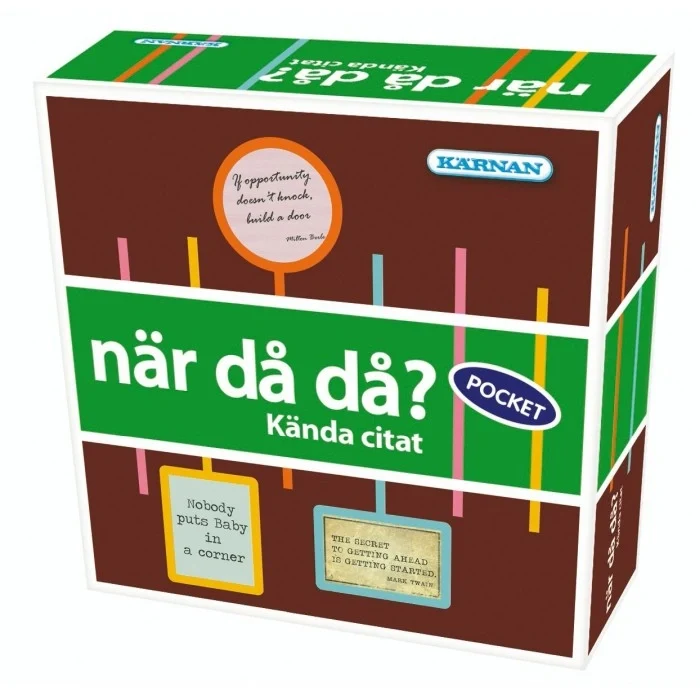 När Då Då? Kända Citat (Pocket)