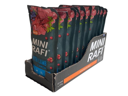Rafi - 10x Dogfood MINI w/Lamb 150g - Bundle (61030), bild 2
