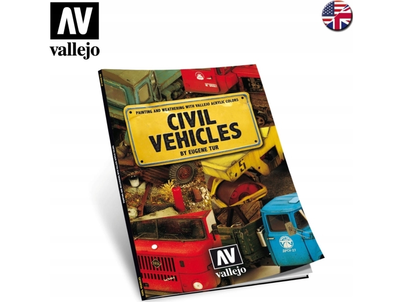 Vallejo bok: Civil Vehicles by Eugene Tur
