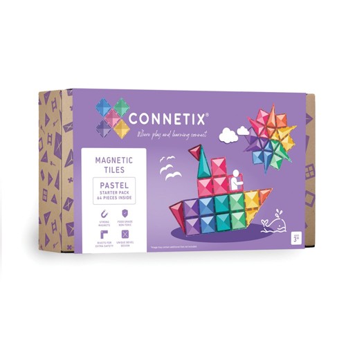 Starter Pack Magnetset med 64 delar - Pastel, bild 2