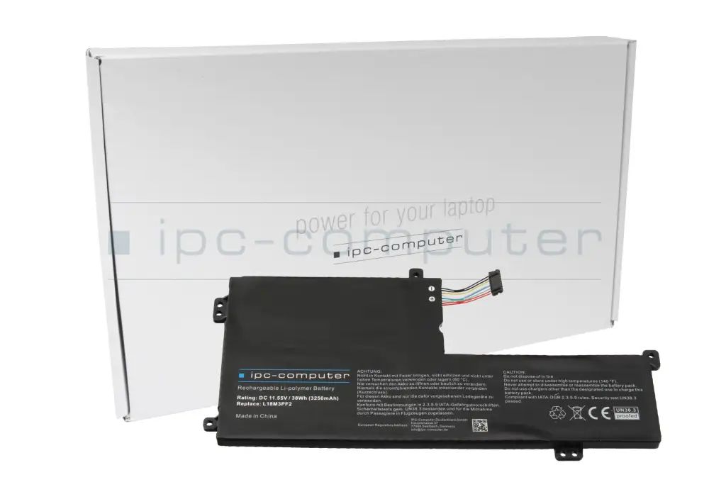 IPC-dator 5B10T03404, Batteri, Lenovo, Lenovo IdeaPad L3-15ITL6 (82HL), Lenovo IdeaPad L340-17IWL (81M0), Lenovo V340-17IWL (81RG),...