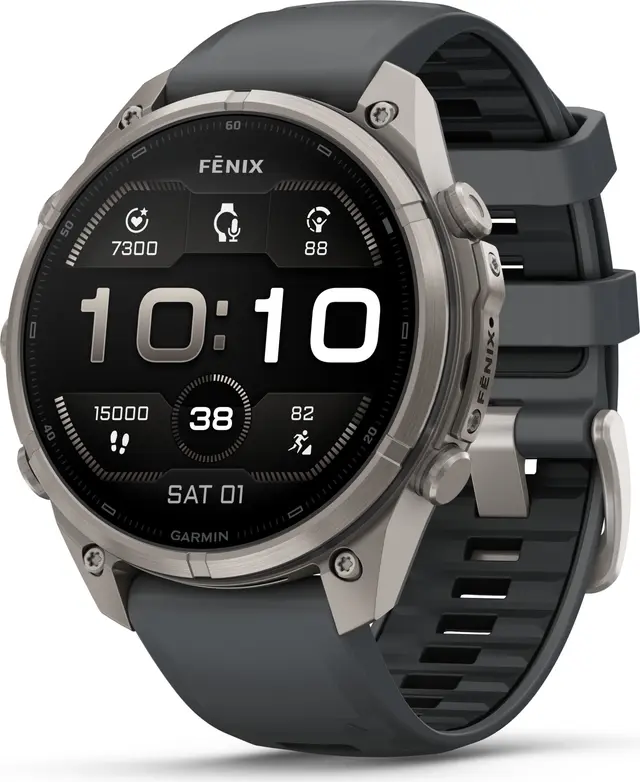 Garmin fēnix 9 Pro multisport-GPS-smartwatch, grafit/svart 47 mm