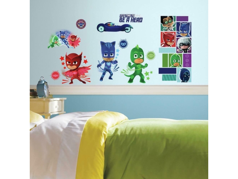 PJ Masks väggklistermärken