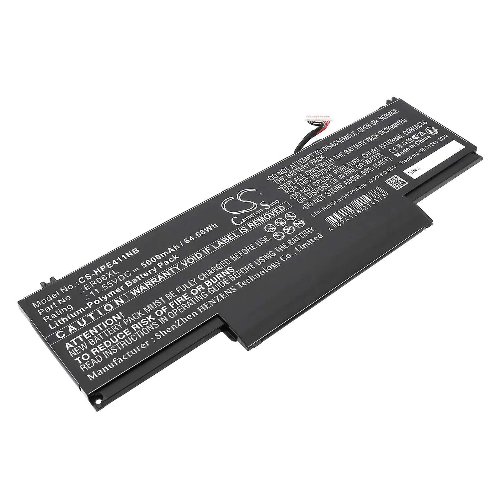 Batteri till Notebook, Bärbar dator för HP Elite x360 1040 G11, EliteBook 1040 G11