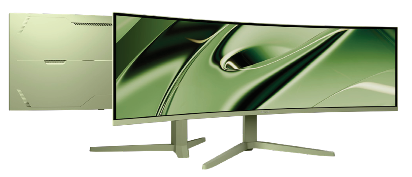 Arozzi Nova UWQHD | VA | 165 Hz | 49" gamingskärm (skogsgrön), bild 3