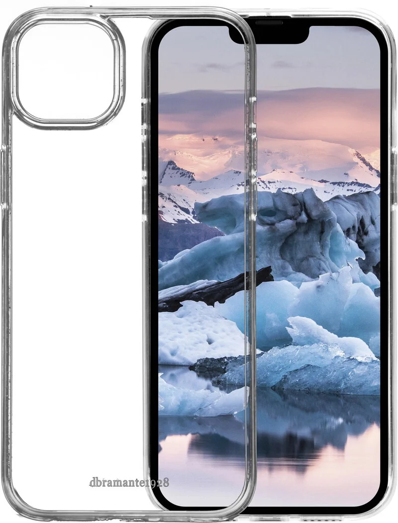 dbramante1928 Greenland - Baksidesskydd för mobiltelefon - 100 % återvunnen plast - klar - för Apple iPhone 14 Plus, bild 2