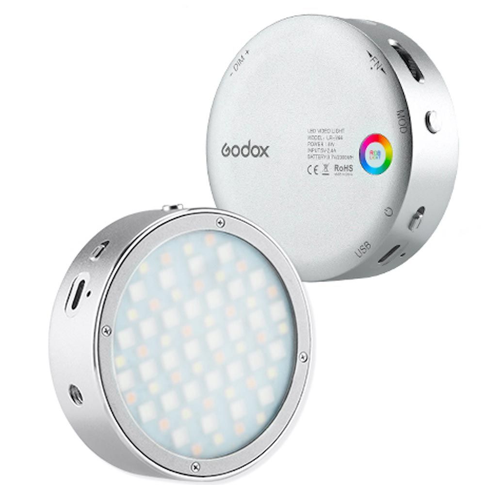 Godox R1 RGB Mini Creative LED Light, silver