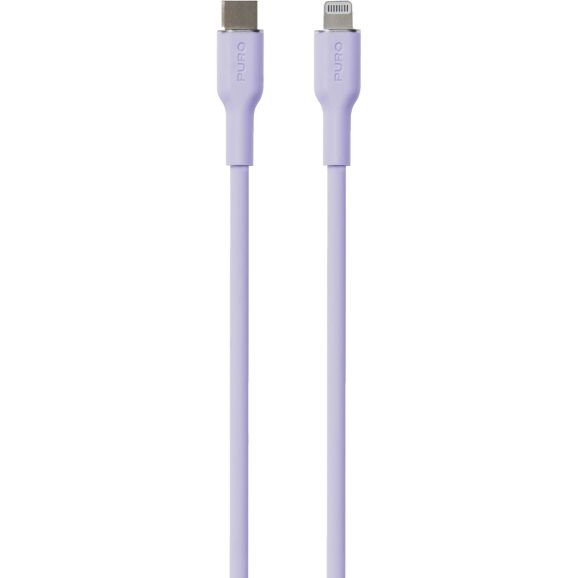 PURO PUCAPLTUSBCICONLVD, 1,5 m, Lightning, USB C, Hankontakt, Hankontakt, Rak, bild 2