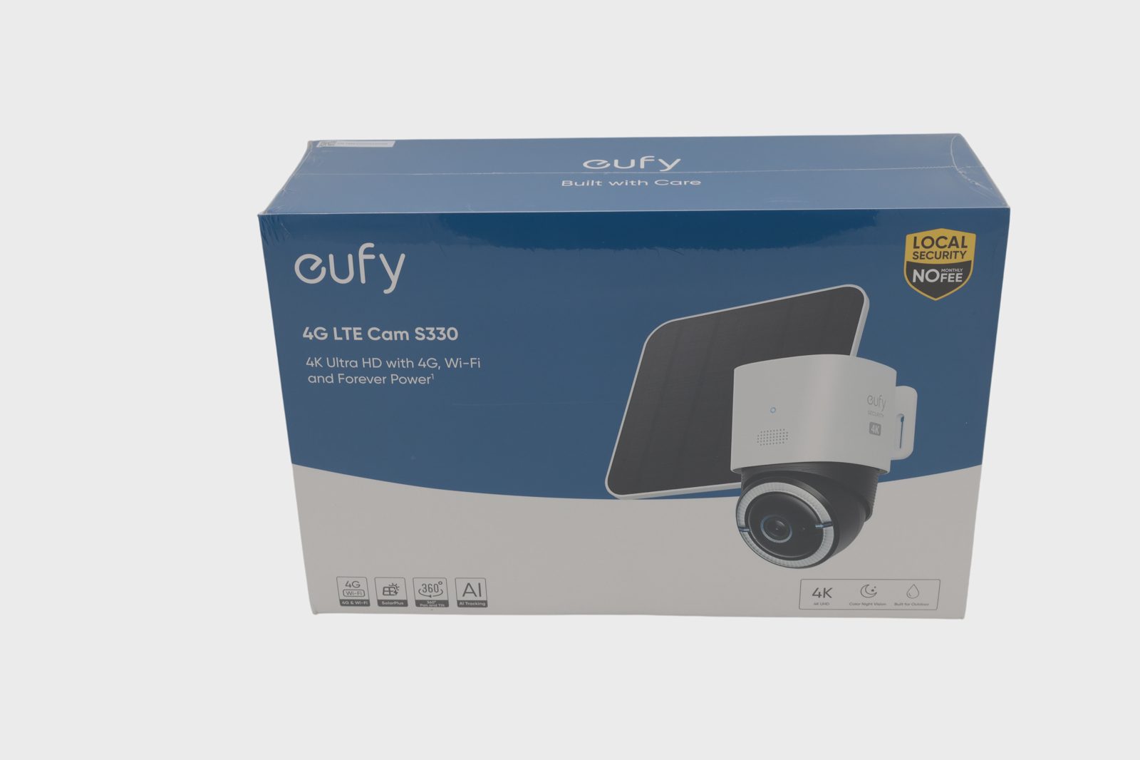 Eufy 4G LTE Cam S330 säkerhetskamera (vit)