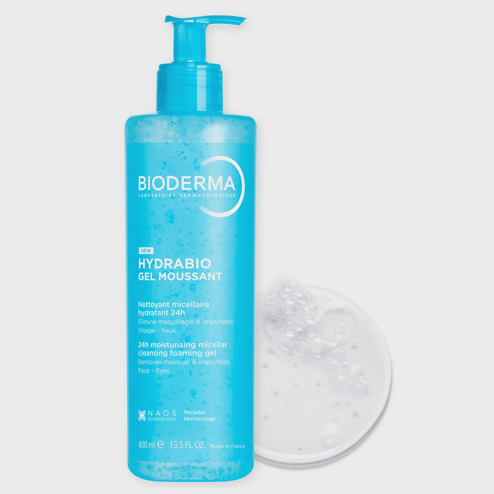 Bioderma Hydrabio Gel Moussant 400 ml, bild 2