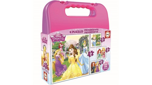 Educa - Puzzle - 12-16-20-25 Disney Princess (80-16508), bild 3