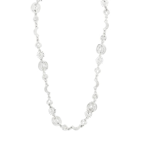PILGRIM - MISHA Necklace - Silver Plated - 36 cm + 12 cm extension
